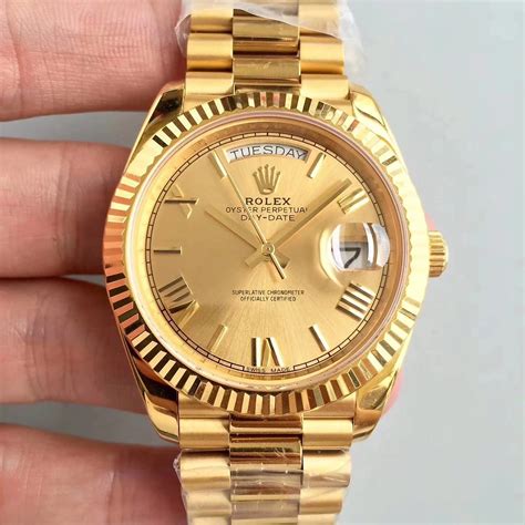 gold rolex day date replica|Rolex Day-Date alternative.